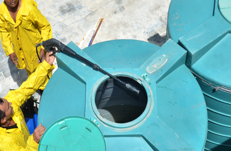 WATER TANK CLEANING